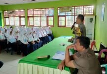 Cegah Tindak Kekerasan Terhadap Anak Dan Perempuan, Bhabinkamtibmas Polsek Seginim Berikan Penyuluhan