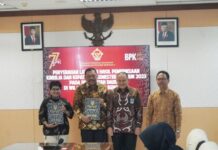 Penyerahan LHP Kinerja dan Kepatuhan Semester II 2023 dari BPK RI, Ini Kata Sonti Bakara