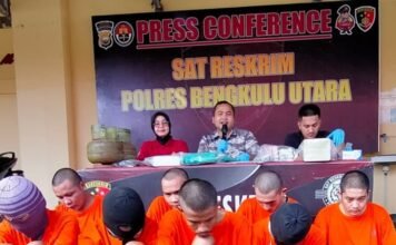 Operasi Musang Nala 1 Tahun 2024, Polres BU Amankan 12 Pelaku Kejahatan