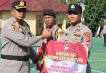 AKHIRI MASA TUGAS, KAPOLRES BENGKULU UTARA BERIKAN UMROH PRESISI KEPADA 3 PERSONIL (PERWIRA,BINTARA DAN PHL)