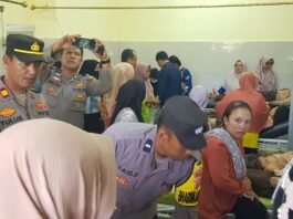 GERAK CEPAT, POLRES KEPAHIANG DAN INSTANSI TERKAIT TANGANI KESEHATAN SISWA PENERIMA PROGRAM MBG