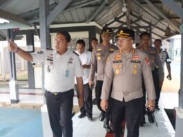 KAPOLRES BENGKULU UTARA JALIN SILATURAHMI DENGAN LAPAS KELAS IIB ARGA MAKMUR