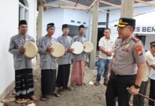 Harapkan Manfaat Nyata Untuk Masyarakat, Kapolres BU Peletakan Batu Pertama Pembangunan Sumur Bor Di Gunung Selan