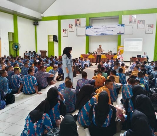 Bekali Siswa Baru, Polres Bengkulu Utara Turun Langsung Berikan Edukasi Bahaya Kenakalan Remaja
