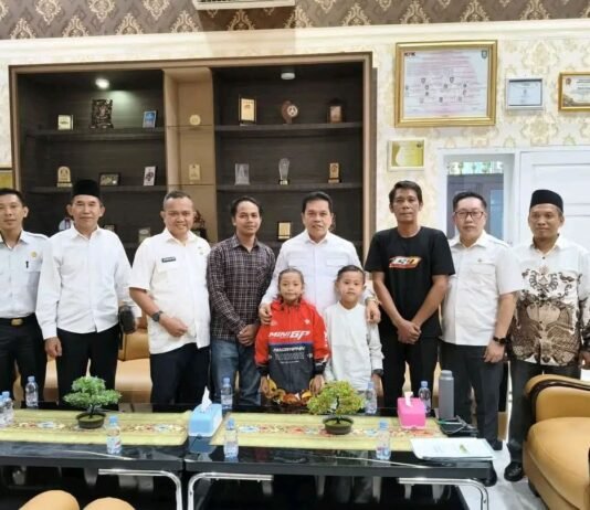 Bupati Lebong H. Azhari Dukung Penuh Pembalap Cilik Lando dan Kanaya Tampil di Ajang Nasional Sentul 2026